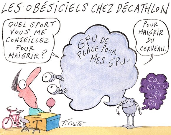Dessin: Green IT : Decathlon fait de l’optimisation logicielle un sport collectif